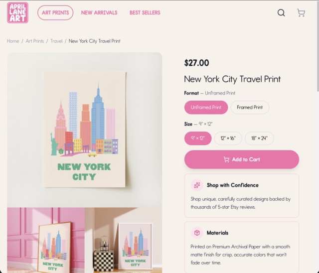 Custom E-Commerce Platform, screenshot 3