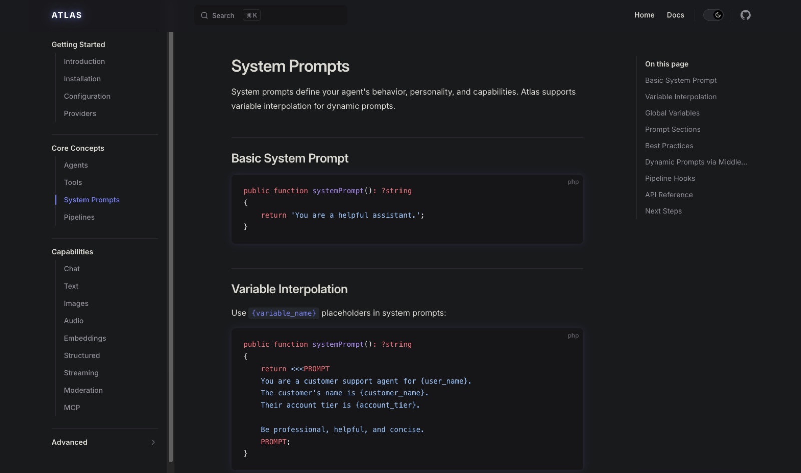 AI SDK for Laravel, screenshot 2