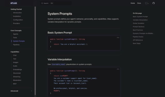AI SDK for Laravel, screenshot 2