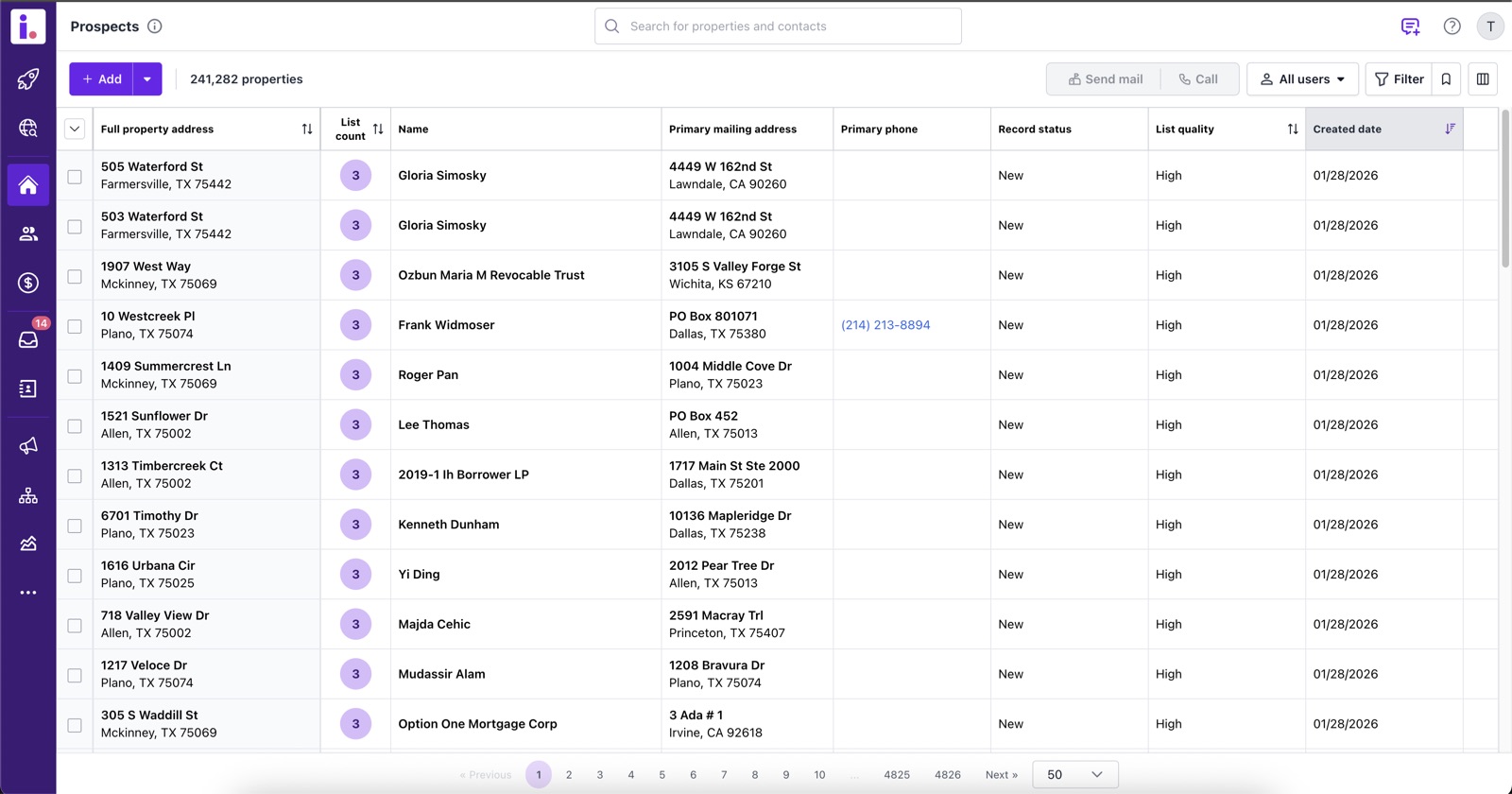 Real Estate Investor CRM, screenshot 1