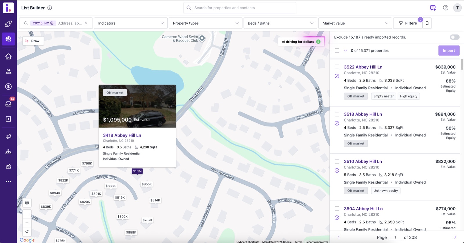 Real Estate Investor CRM, screenshot 2