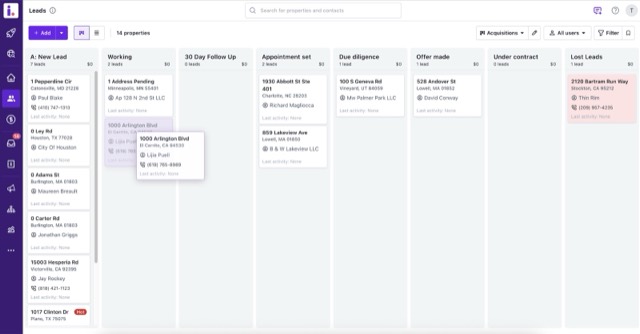 Real Estate Investor CRM, screenshot 3