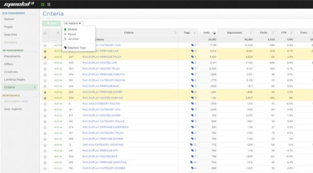 Speckd, Inc / Real-time Dashboard, screenshot 2