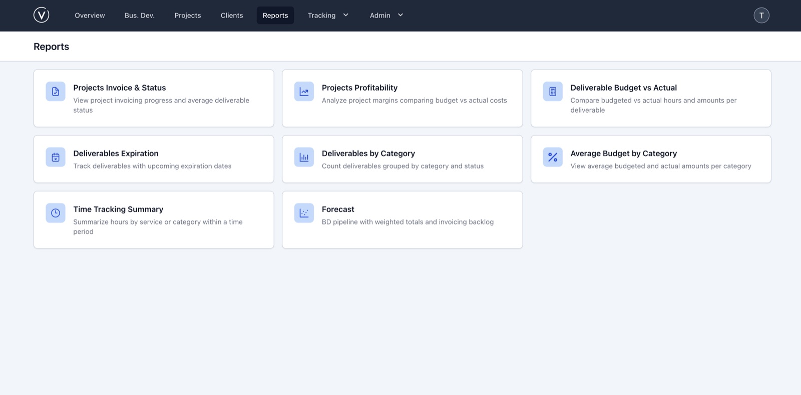 Client & Project Management Software, screenshot 2