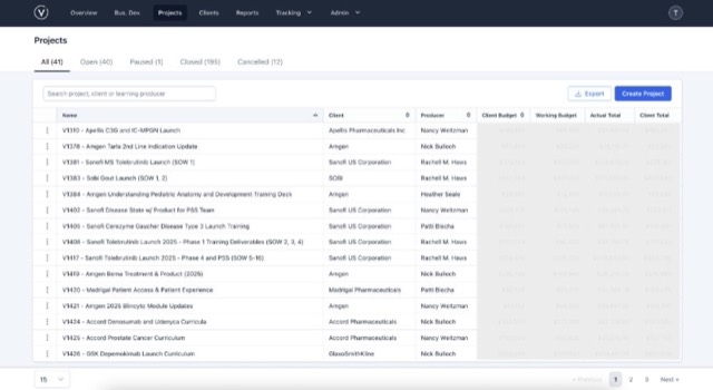 Client & Project Management Software, screenshot 3