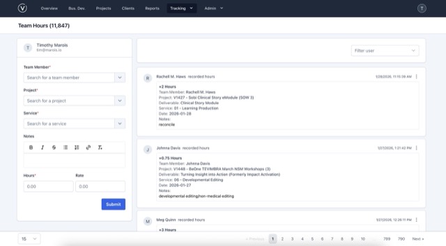 Client & Project Management Software, screenshot 4